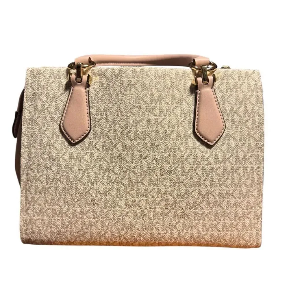 MICHAEL Michael Kors Marilyn Blush Medium Satchel